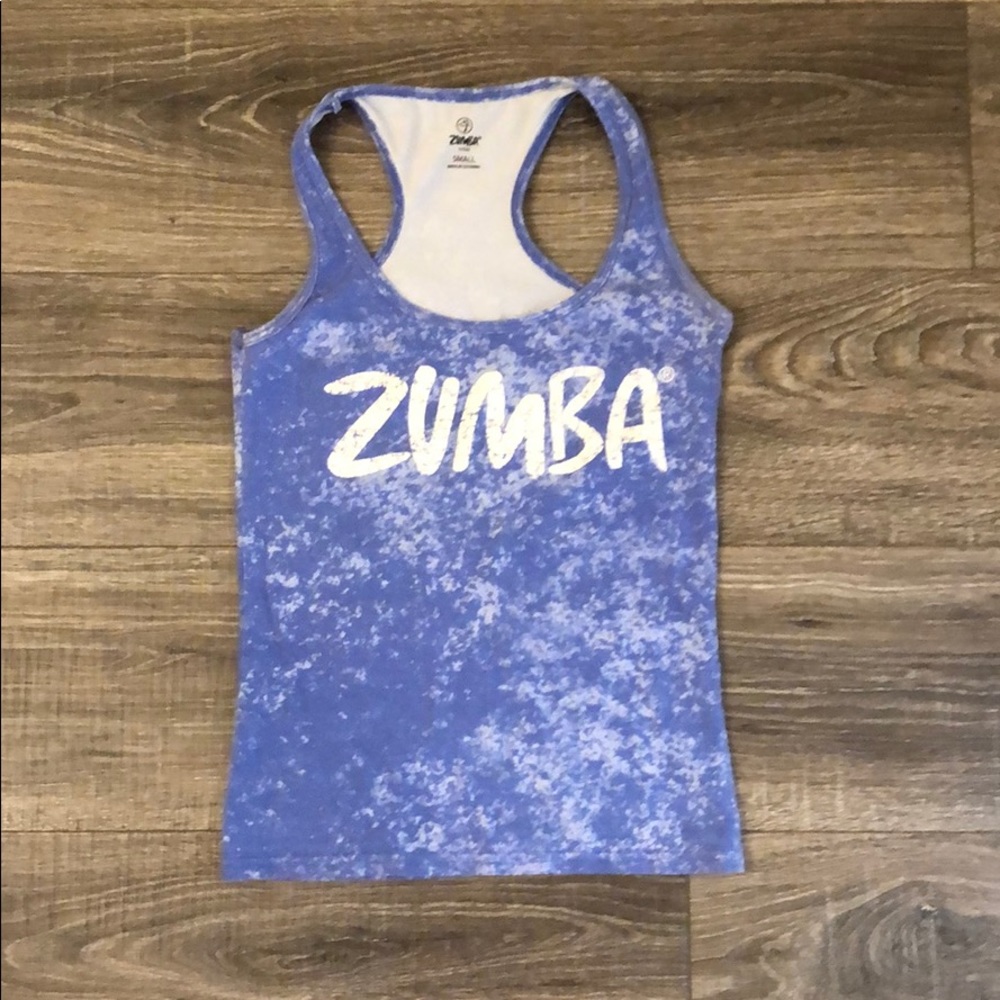 🎽 Zumba tank top size SMALL